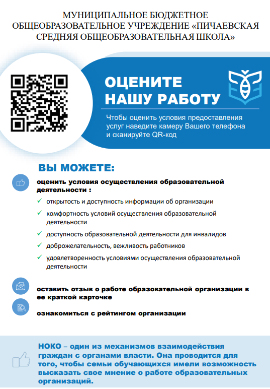 МУНИЦИПАЛЬНОЕ БЮДЖЕТНОЕ ОБЩЕОБРАЗОВАТЕЛЬНОЕ УЧРЕЖДЕНИЕ «ПИЧАЕВСКАЯ СРЕДНЯЯ ОБЩЕОБРАЗОВАТЕЛЬНАЯ ШКОЛА»
